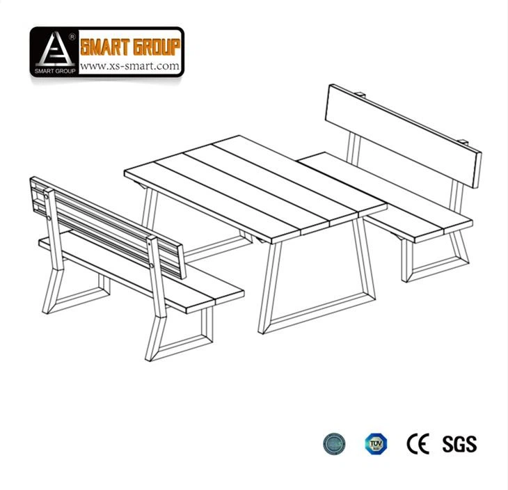 Aluminum Frame Dining Table Chairs