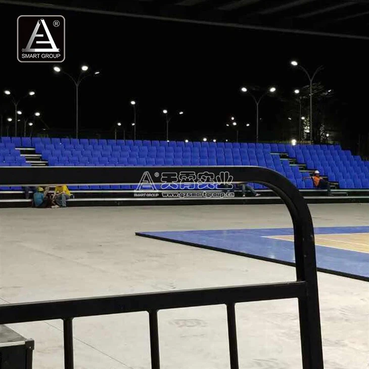 Indoor Telescopic Bleachers Seating System
