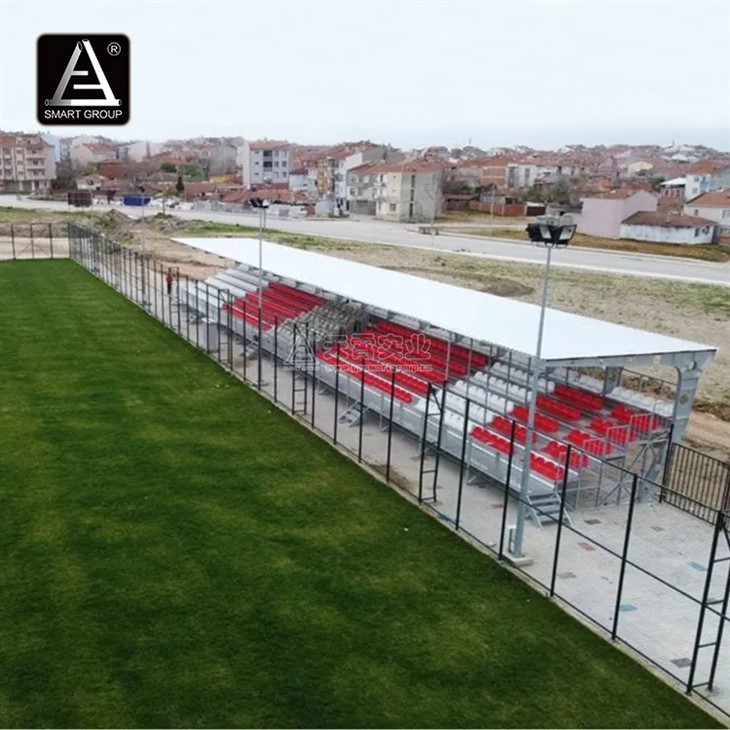 Mobile Temporary Grandstand Seating With Roof