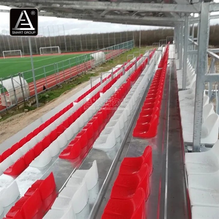 Mobile Temporary Grandstand Seating With Roof
